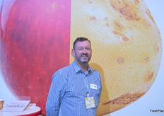 Robert Burns is awell known face on the AHDB stand, this will be his last Fruit Logistica as he will be retiring later this year.